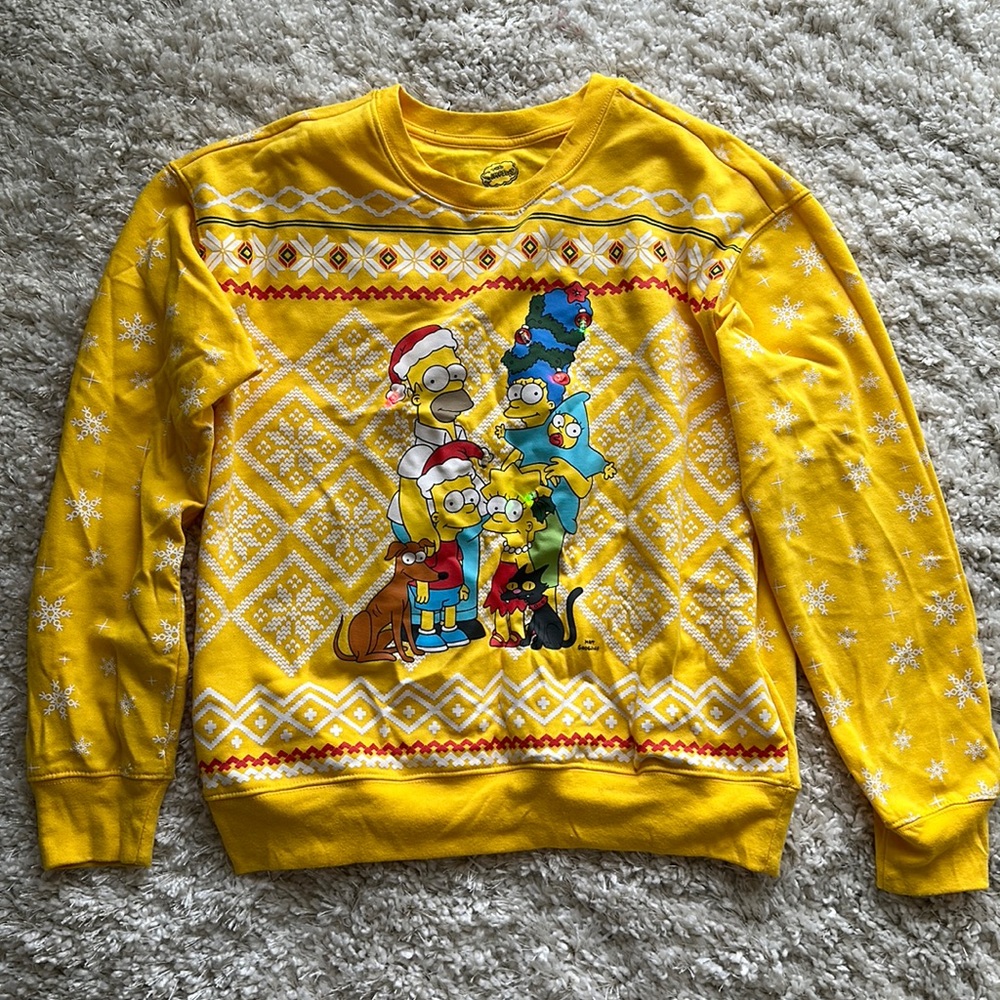 The Simpsons Sweater size Small